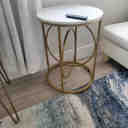 Everly Quinn Kashten Round End Table & Reviews | Wayfair